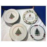 Selection of Christmas Plates: Paula Deen & More