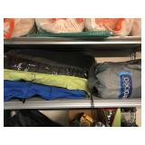 Aero Bed, Sleeping Bag & Tote Bag