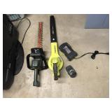 Ryobi Blower, Hedge Hog Hedge Trimmer