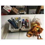 Glue Gun, Plumbing Supplies & Rachet Straps