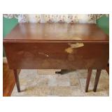 Mahogany Drop Leaf Dining Table