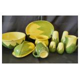 10 Pcs Shawnee Pottery "Corn-King"