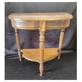 Half-Moon Entryway Table