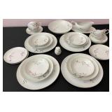 28 Pcs "Cherry Blossom" Fine China