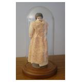 Antique CA 1800s Jenny Lind Porcelain Doll in Case
