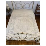 Vintage Blue & White Bed Cover