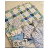 Full/Queen Bedding - Blue& Purple