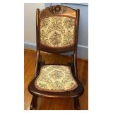 Antique Folding Rocking Chair