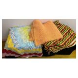 Crotched Aghan Blankets & Started Quilt