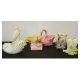7 Pc Collection of Vintage Planters