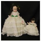 Pair of Gone With the WInd Madame Alexander Dolls