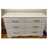 6 Drawer Wood Dresser