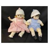 2 Madam Alexander Dolls