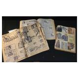 3 Pcs Vintage Catalogs