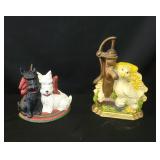 Pair of Cast Iron Door Stoppers