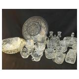 Collection of Crystal Cut Glass