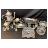Vintage Silver-Plate Serving Pieces