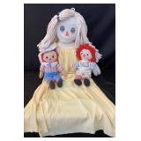 Raggedy Ann & Andy Plush Dolls