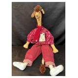 Handmade "Higby" Giraffe Doll