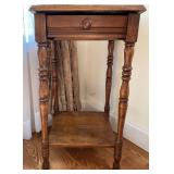 Tall Single Drawer Side Table