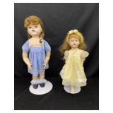 2 Pcs Vintage Impco Dolls
