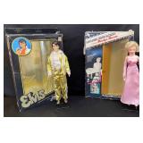 1980s Elvis & Marilyn Monroe Dolls