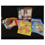 Vintage Paper Doll Books