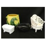 Assorted Vintage Planters