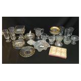 Variety of Crystal Cut Glass