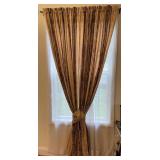 4 Sets of Decorative Tapestry & Sheer Curtains