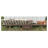Garden Edgers, Bricks & Cast Iron Welcome Mat