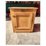 White Clad Small Cabinet