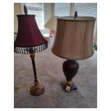 2 European Style Lamps