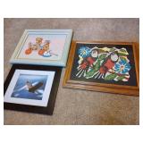 Hand Sewn Artwork & More