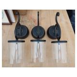 3 Battery Powered Wall Sconces