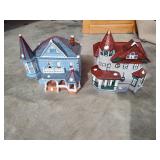 Yuletide Snow Hamlet 1989 Village