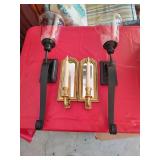 2 Pairs of Candle Sconces