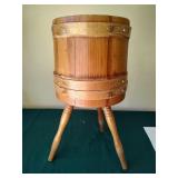 Tri Leg Barrel Plant Stand