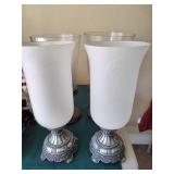 4 Oversized Candle Holders