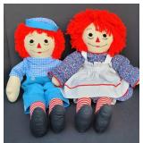 Raggedy Ann & Andy Dolls