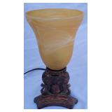 Elephant Lamp - 11" tall - works