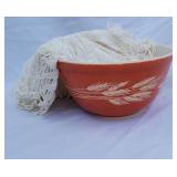 Harvest Wheat Pyrex Bowl