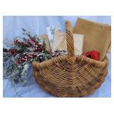 Country Christmas Basket