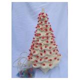 Vintage Christmas Ceramic Tree