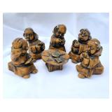 Cheating Monks Playing Poker