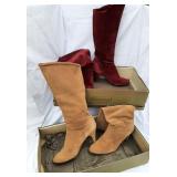 2 Pair of Giamo Leather Boots