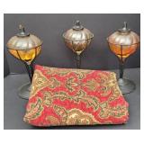 Oil Lanterns - set of 3