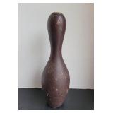 Vintage Wooden Bowling Pin