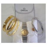 Omega Watch & Trifari Jewelry