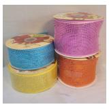 Mesh Ribbon - set of 4
